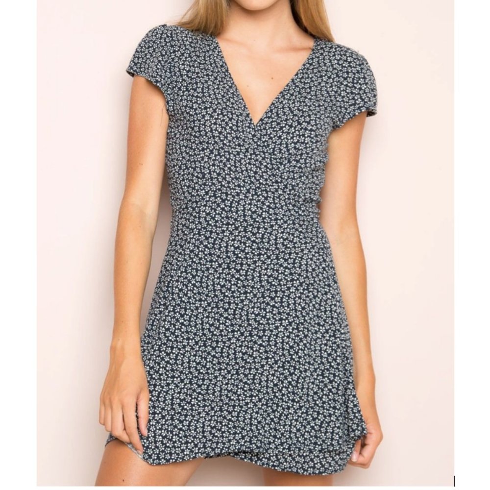 Brandy Melville Floral Wrap Dress